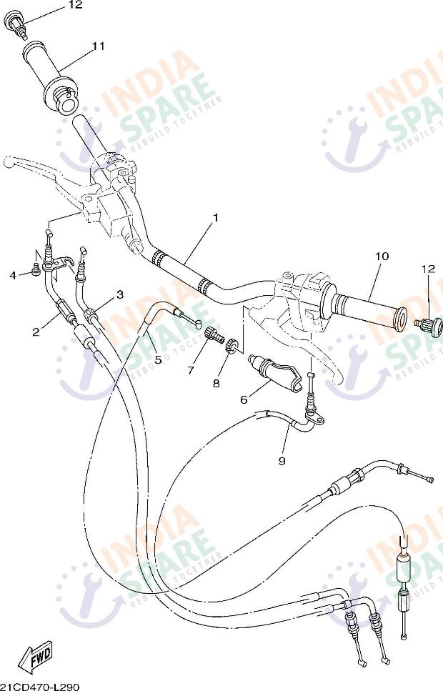 STEERING HANDLE & CABLE